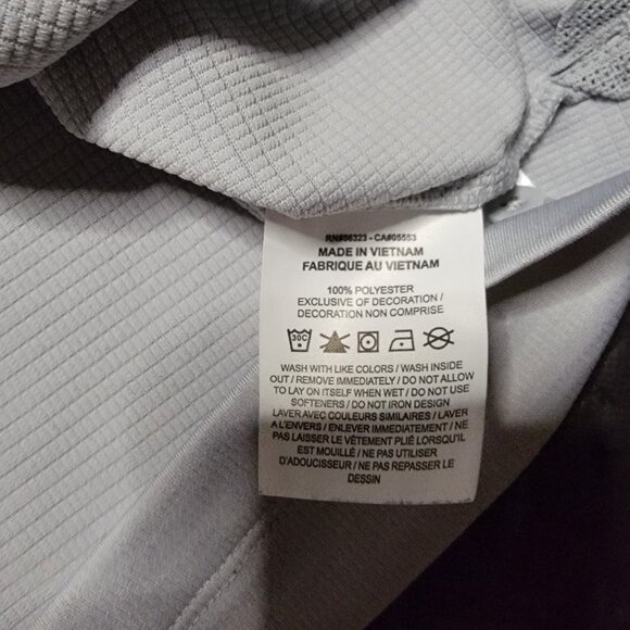 Army Black Knights Nike Dri-Fit Polo Shirt, Gray, Men's XL, Used, West Point - Picture 6 of 10